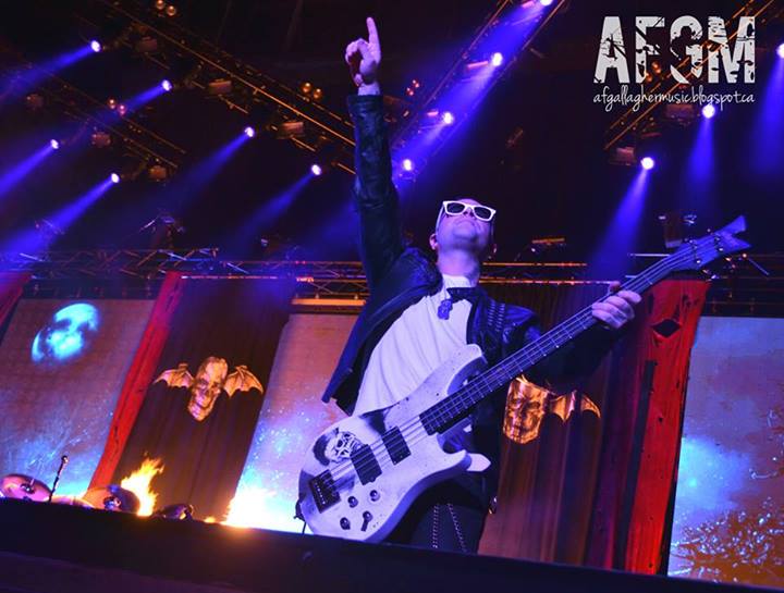 Johnny Christ em Toronto, pelo Mayhem Festival (FOTO: Reprodução/AFGM)