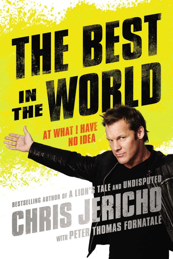 Capa do livro de Chris Jericho (FOTO: Reprodução)