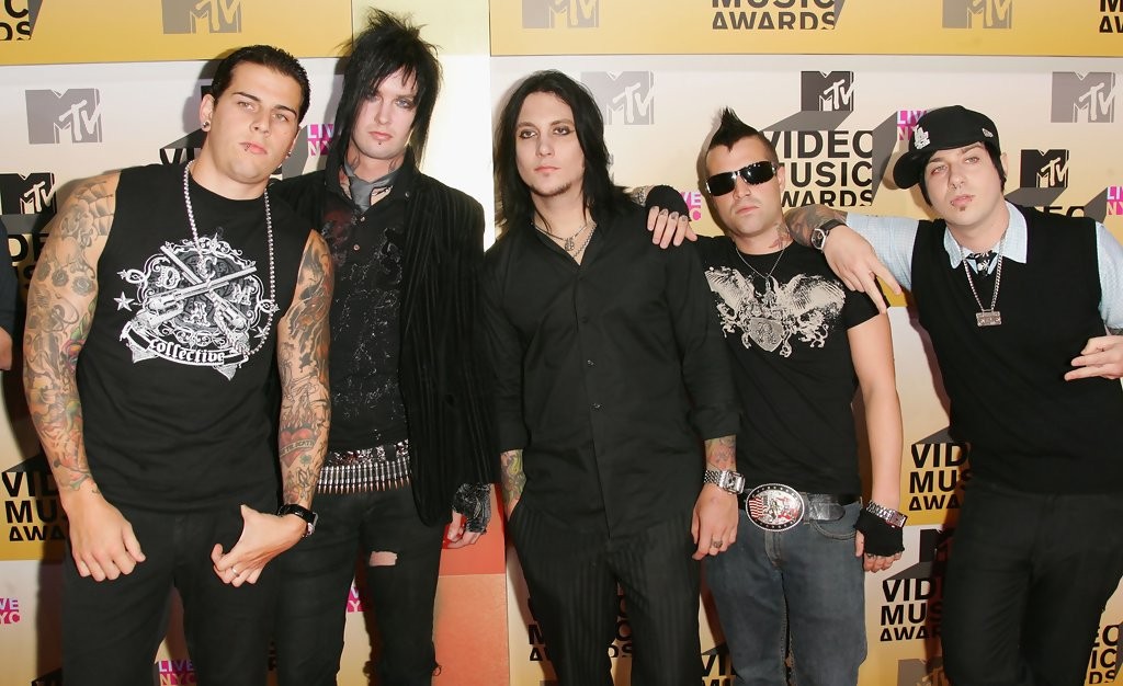 Avenged Sevenfold no VMA de 2006 (FOTO: Arquivo).